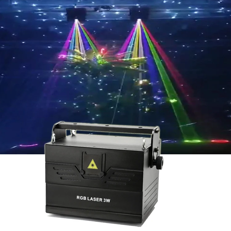 Party Laser Light 1W 3W 4W 5W 6W 8W 10W Rgb Animation Laser Light