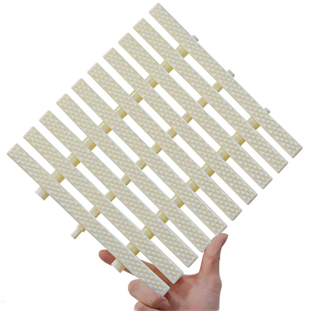 PPS Anti-Slip Plastic Drain Grille Indoor Outdoor 10m Safe Overflow Drain Cover Spa Protection Non-Abrasive Barbecue Safe Drain