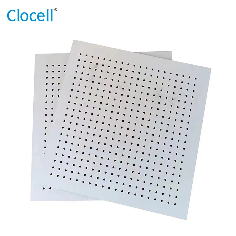 Fireproof board calcium silicate composite board perforated sound-absorbing sound-insulating board decoration material