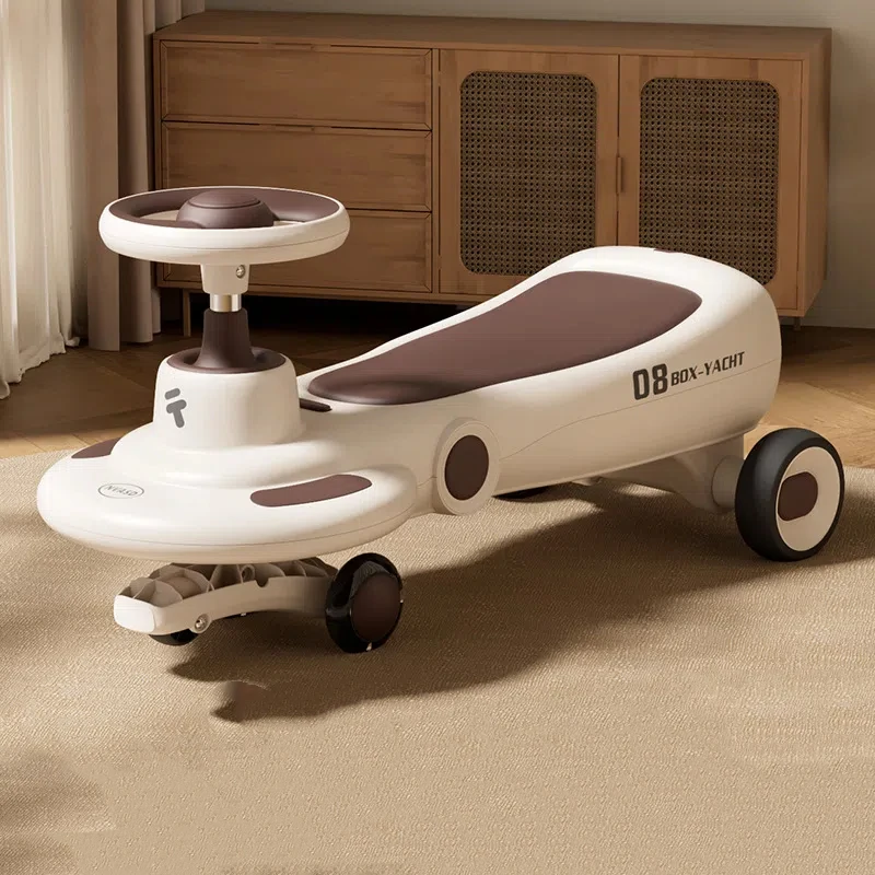 Baby Swing Car Ride On Toys Vehicle Baby Scooter Wiggle Swing Car And Twister Car With Music And Light For Kids