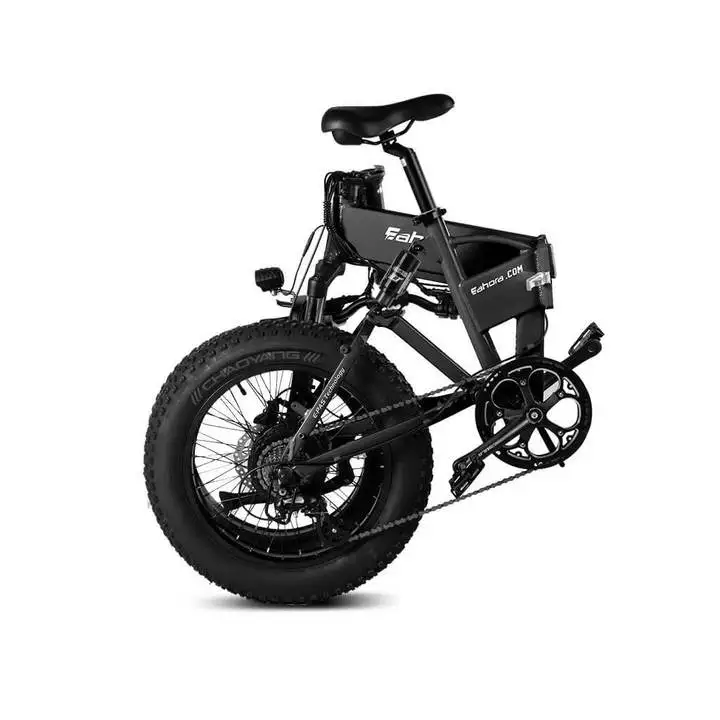  Велосипед Круизный Eahora X7 складной с фиксированной скоростью 20 дюймов 48 В 750