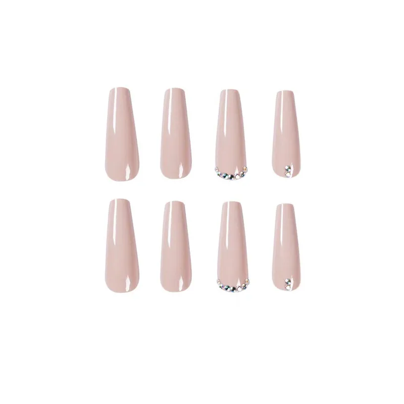 New style spice girls ballet nail pieces finished nail 24 pcs false wholesale vendor impress press on nails