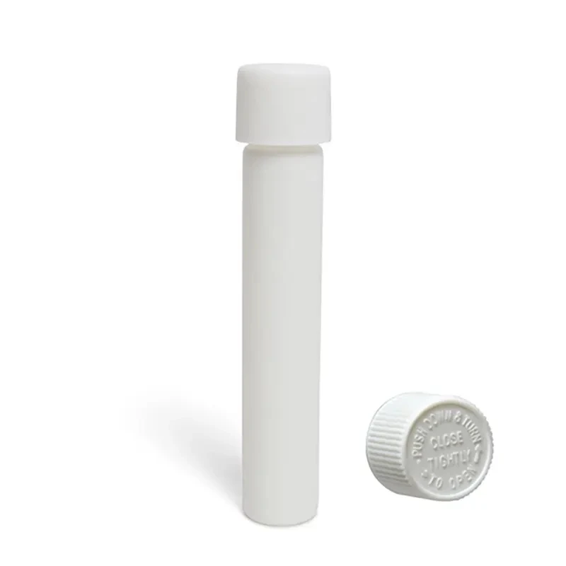 120mm Child Proof Packaging Matte Black Borosilicate Glass Doob Tube