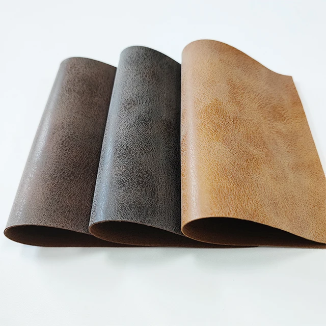 Wholesale Printed Faux Imitation Genuine Leather Matte Leather Sofa Cover Fabric