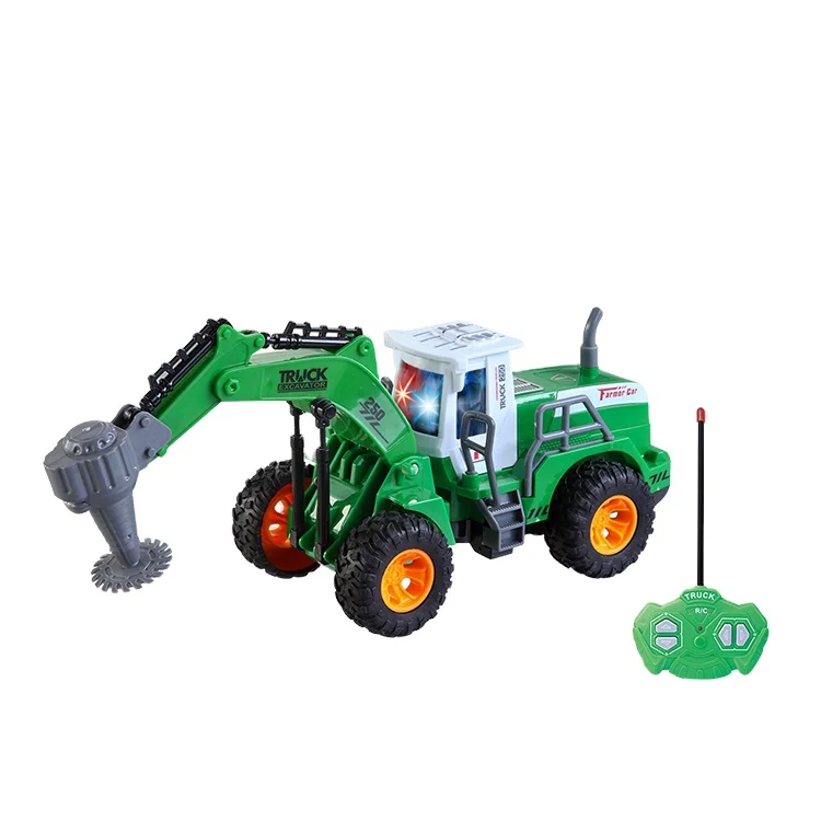 4 channel farmer car toy 1/30 radio control truck with lighting