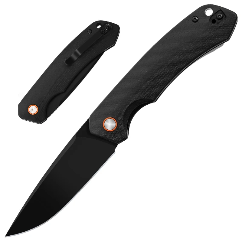 New G10 Pocket Knifes Outdoor Camping Survival Tactical Rescue Folding Bolsillo Knife Personalized