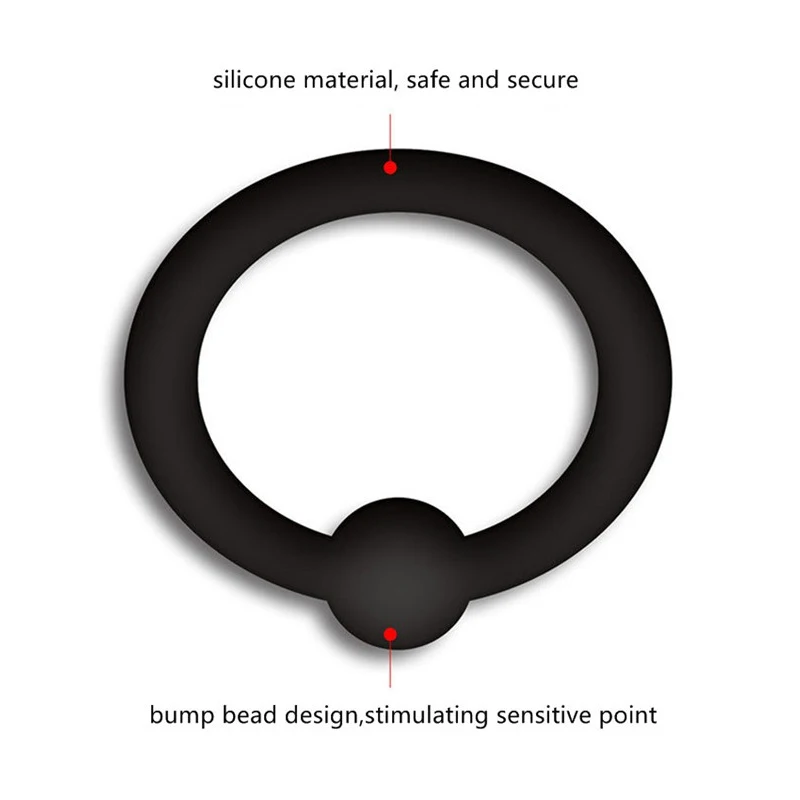 Food Grade Silicone Erotic Toy Cock Rings for Small Penis Dick Latest Sex Toys for Male Elastic Cock Ring Sets Adjustable Tools