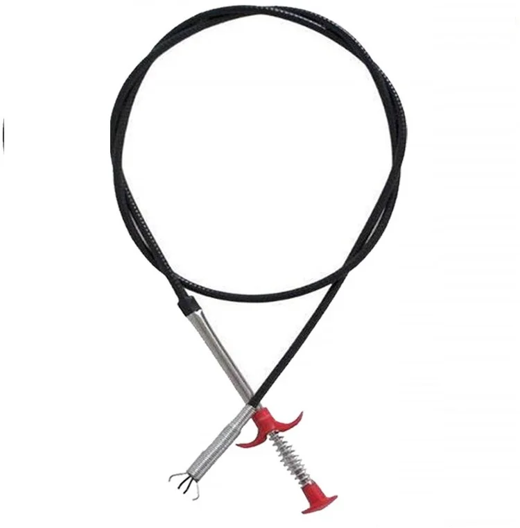 Household Sewer Dredging Hair Dredging Tool Device Spring Pipe Cleaning Tool 90cm