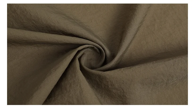 High density 100 nylon fabric 20D 380T Low stretch wrinkling nylon taffeta fabric