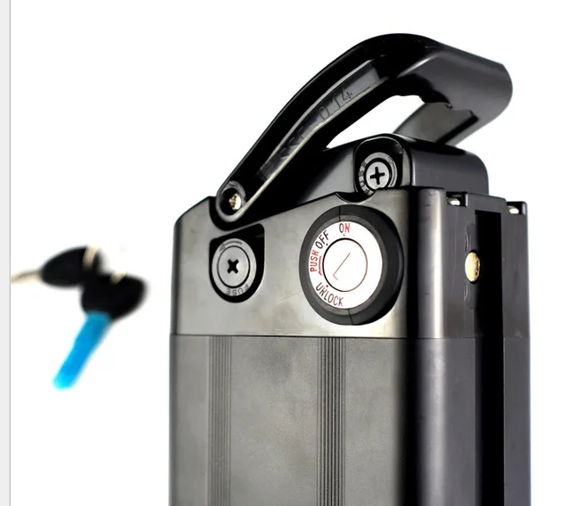 OEM 10ah 15ah 20ah Silver Fish Lithium Battery 36v 10ah Lithium ion Battery for Electric Bike