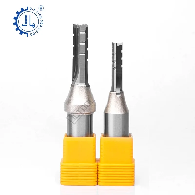 CNC TCT Straight End Mill 1/2 Shank 3 Straight Flutes Cutting Router Bit TCT Router Bit Tungsten Carbide Arden TCT Bit