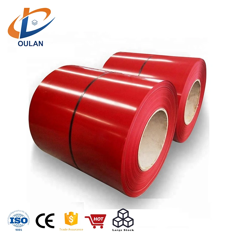 3003 color coated aluminum coil jujube red yellow dark blue aluminum magnesium manganese alloy Prepainted Aluminium Coil