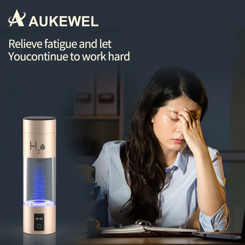 Wholesale Price SPE PEM Water Electrolysis Technology Rich Portable Hydrogen Generator Water Bottle Hydrogener