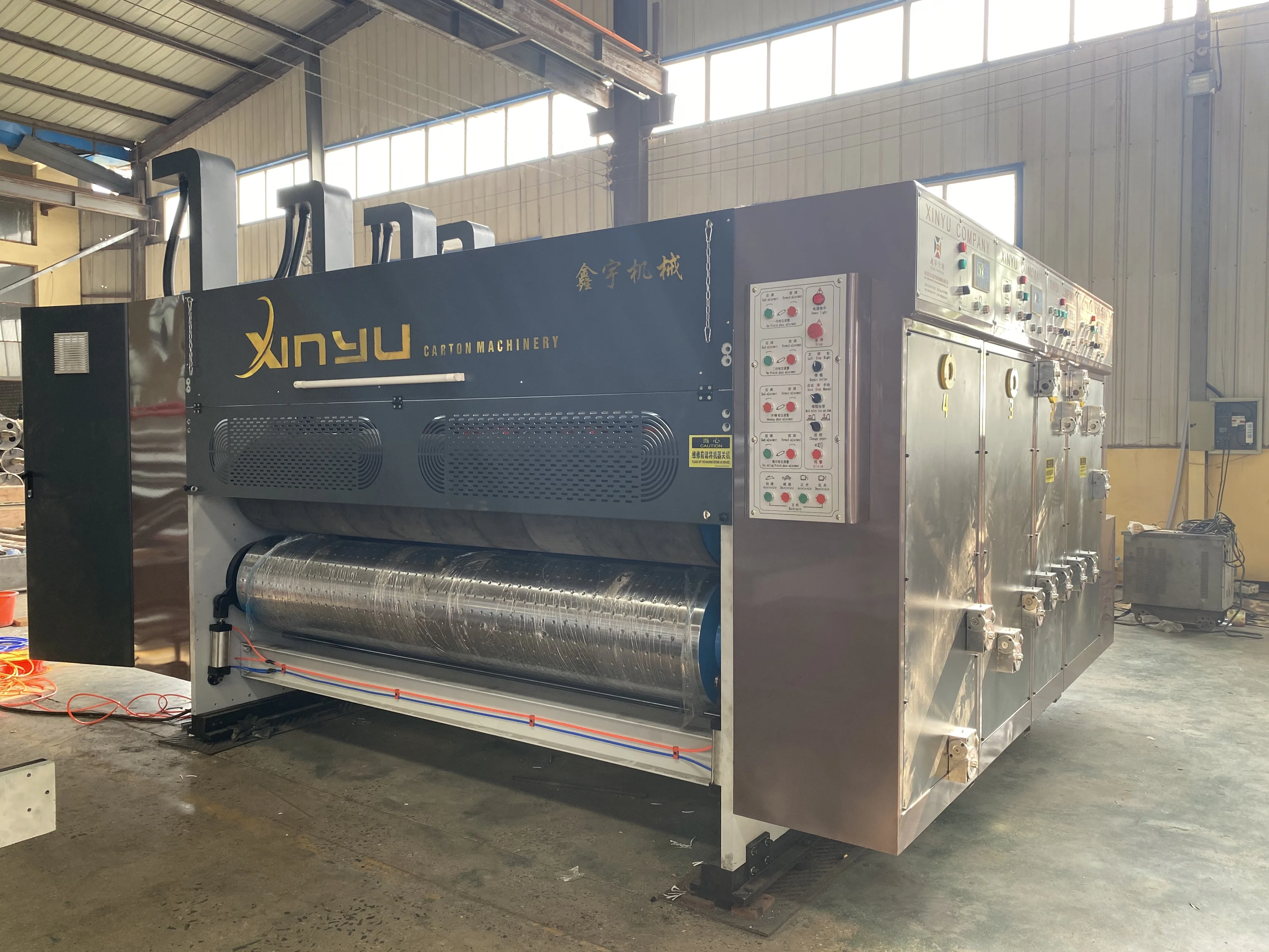 Pizza Box Flexo Printing Rotary Die-cutter Machine