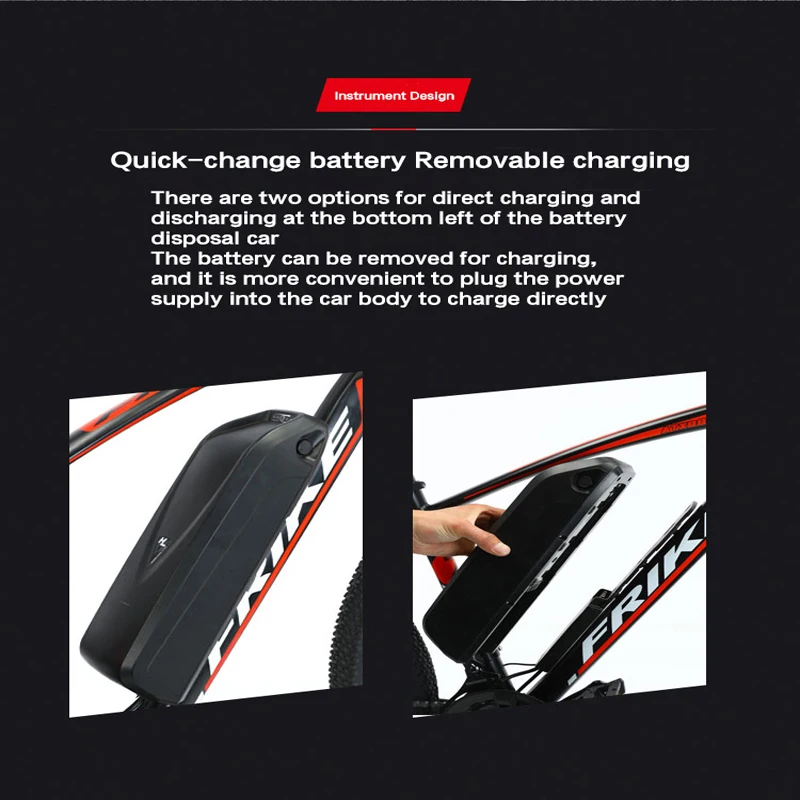 Factory direct sales frike electric bike 350W/500W/750W electric bike bicycle  for adults 26 inch ebike electric mountain bike