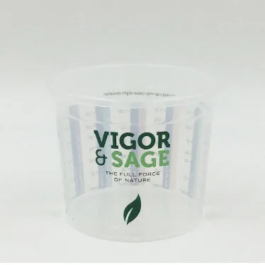 Customized logo printing 300ml/500ml pet food measuring cup dog food scale cup cat food measuring tool