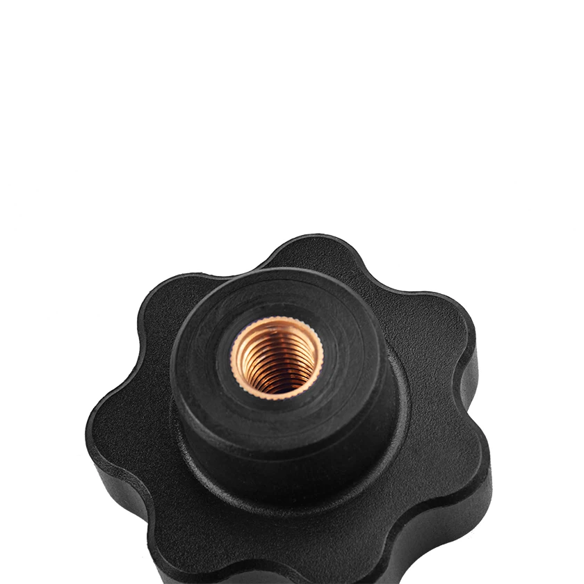 M8 bolt plastic ABS screw thread handle knob clamping knob