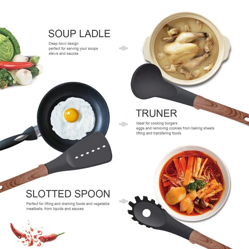 
Plastic Kitchen accessories cook tools utensil Set 