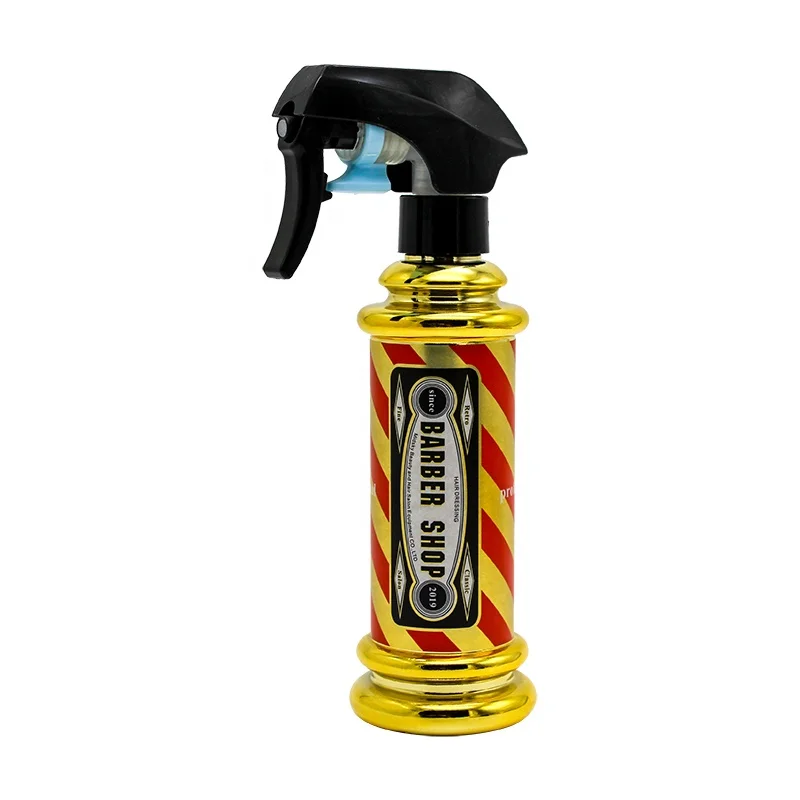 Vinnie New Arrival golden Hair Cutting Tools Kit Neck Duster Beard Brush Hair Combs sprayer Clipper Haircut Set For Barbershop