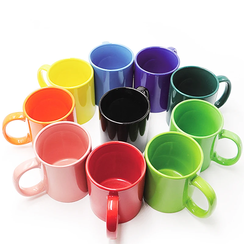 Cheap Manufacturer Supplier Popular Top Grade porcelain Cup Blanks Sublimation mug Custom logo & gift box For Sublimation