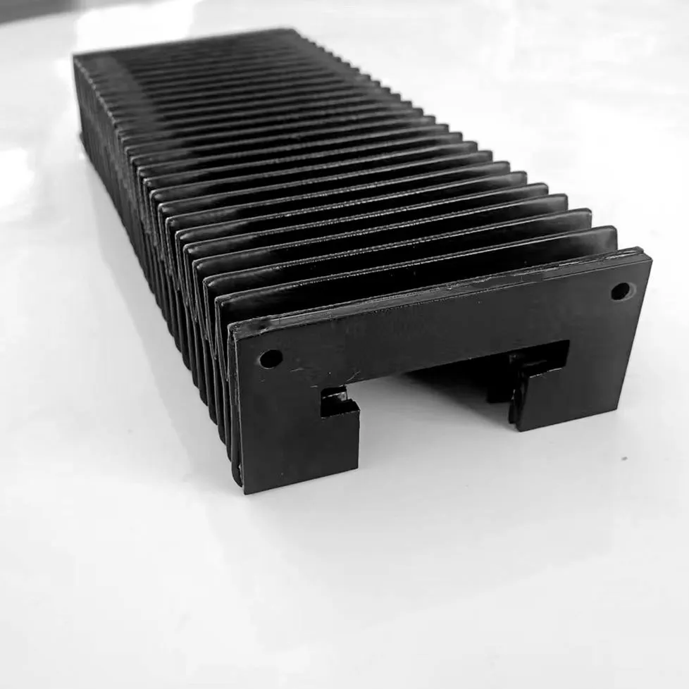 Numerical control laser cutting machine rectangular high-temperature linear guide rail dustproof bellows cover