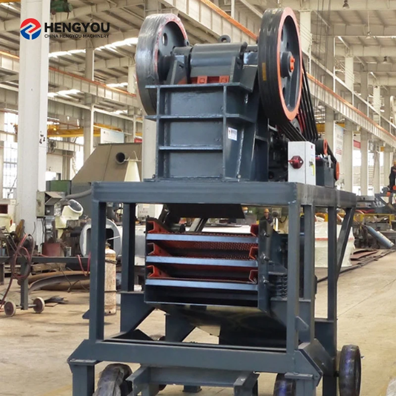 mobile jaw crusher machine 250x400 with diesel eng   plant for sale