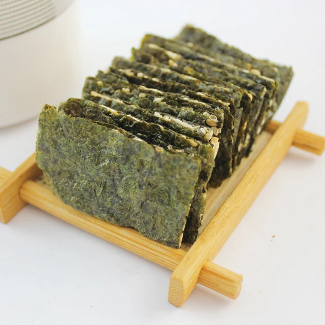Asia Crispy Healthy Snack Seaweed Crisp Snacks With Nuts