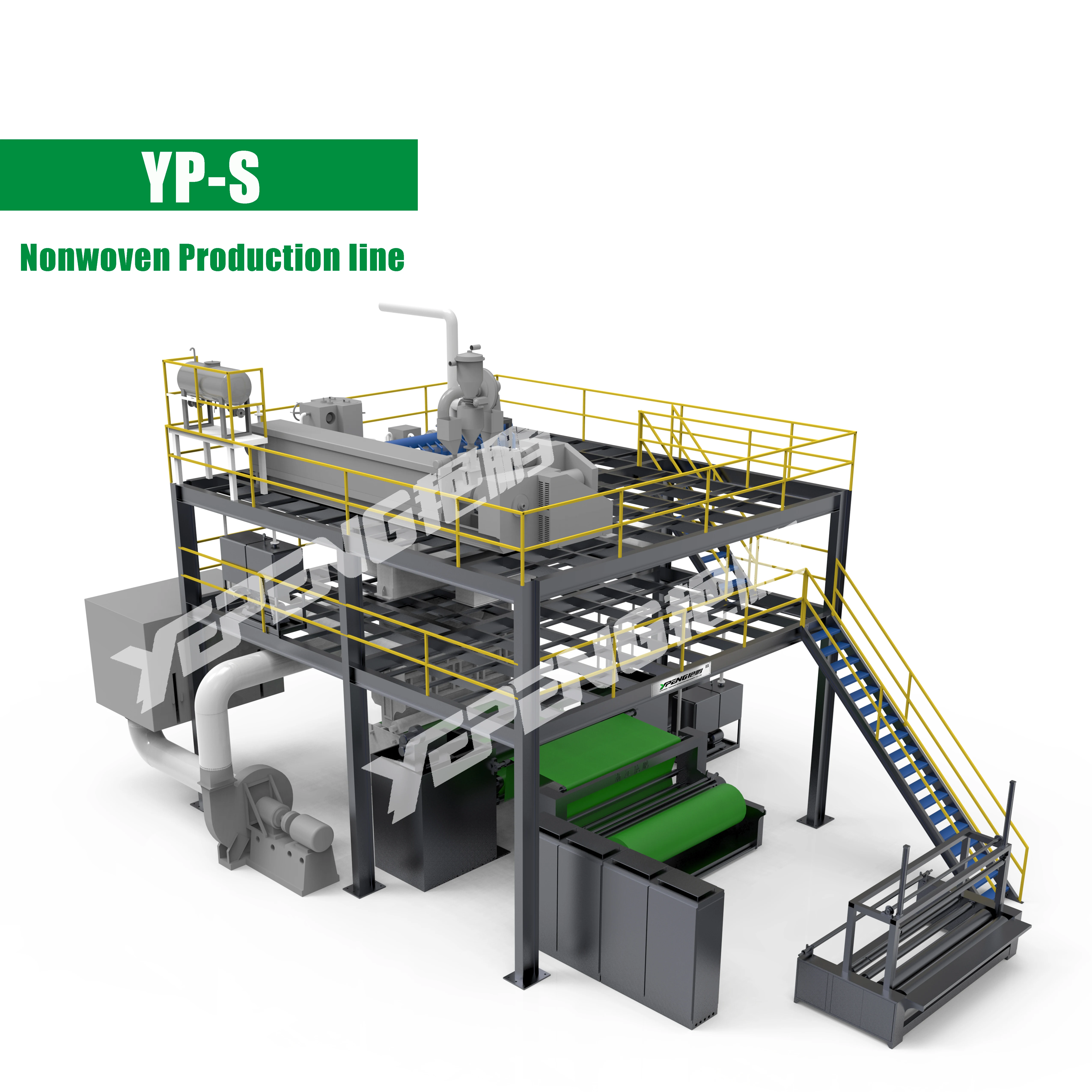 2021 PET spunbond non woven fabric making machine,PET nonwoven production line
