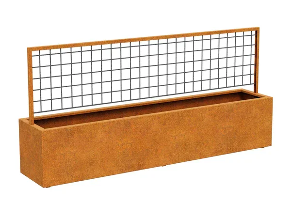 Outdoor Privacy Screen Metal Privacy Screen with Stand,Freestanding Outdoor Divider for Your Garden Patio Backyard