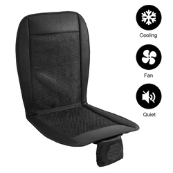 12V Automotive Adjustable Cooling Car Seat Cushion Comfortable Cooling Car Seat Cushion Air Fan Massage Auto Seat