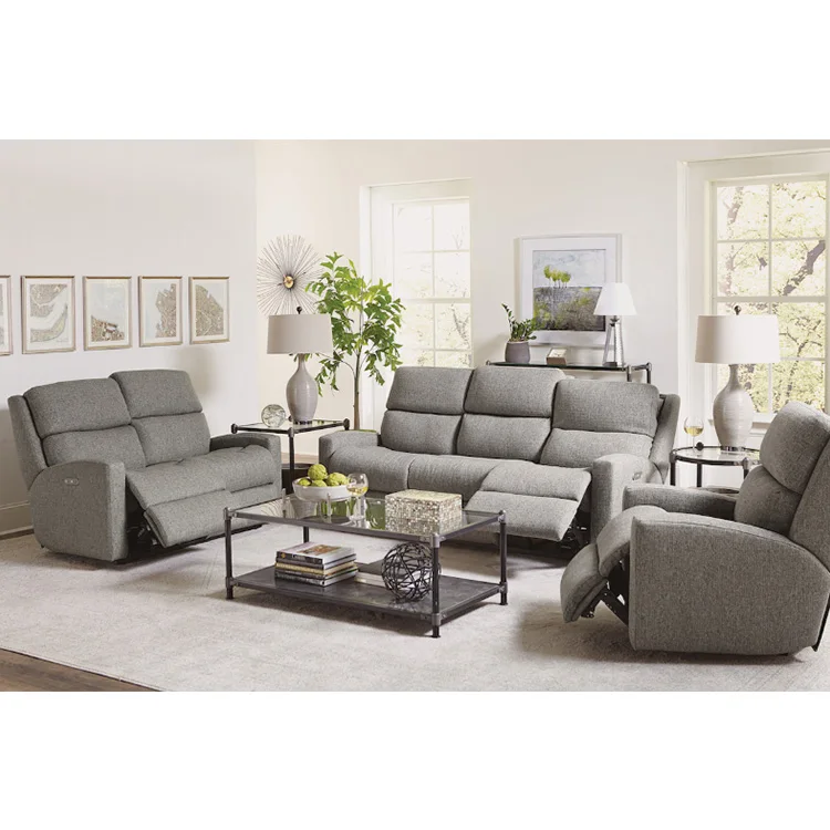 Latest Design Leather Sofa Set 3 2 1 Seat Luxury Leather Recliner Sofa Set Living Room Furniture