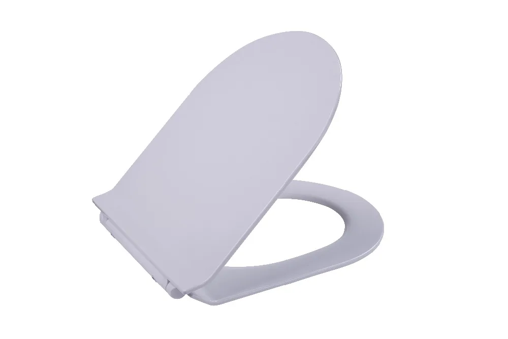 Wall-hung  toilet seat hinge sets Standard D shape Slimline  uf toilet seat