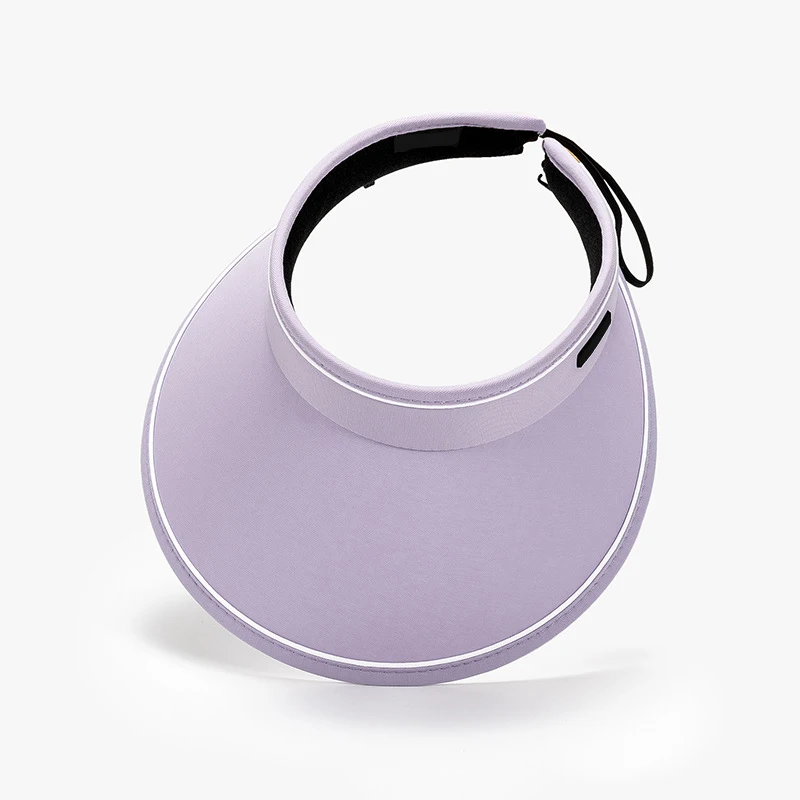 Wholesale Custom Embroidery Printed Logo Outdoor Visor Beach Adjustable Sun Cap Quick Fast Dry Visor Hats For Women Men