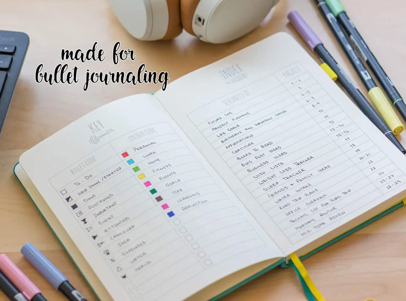 Eco Friendly Manufacture Lay Flat Design Acid-free Paper Leather Notebook Hardcover A4 A5 A6