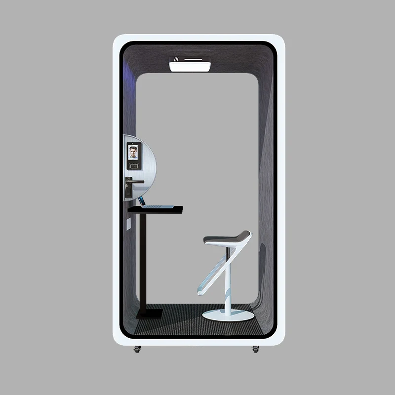 Wholesale Large Size Meeting Backyard Modular Phone Booth Office Pod With Power And Air Conditioning Noise Isolation Cabin