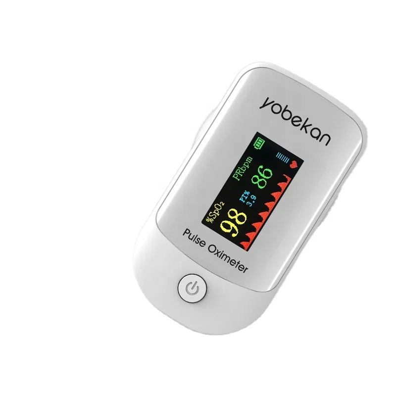 Yobekan wholesale portable medical digital fingertip oximetro pulse oximeter