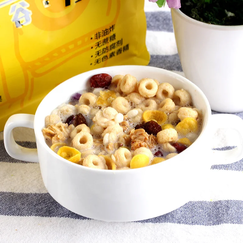 Supply mainly raw material, base material for oatmeal, muesli, Granola