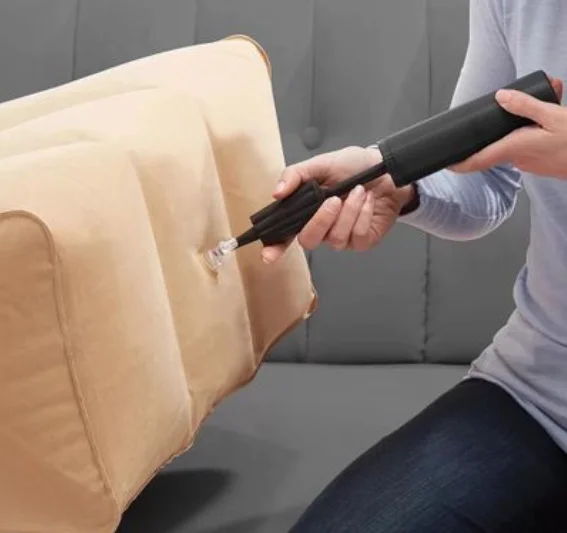 
Cappuccino Medical Disable Inflatable Leg Ramp Elevation Bed Wedge Pillow 