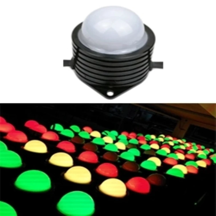 Rgb светодиодный пиксельный точечный матричный коммерческий IP68 цифровой модуль сенсор Пиксельная лампа настенная шайба гостиничные Контурные прожекторы