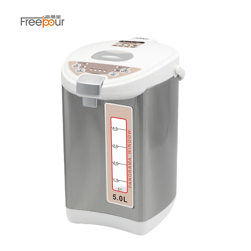 
In Stock 5.0 Liters Electric Air Pots 1200W Multifunction Temperature Adjustable 5l Thermo Pot 