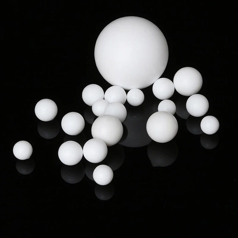 High Precision 0.6mm - 150mm 10mm Solid Hollow Delrin Ball Pom Pp Nylon Ptfe Hard Plastic Ball For Slide