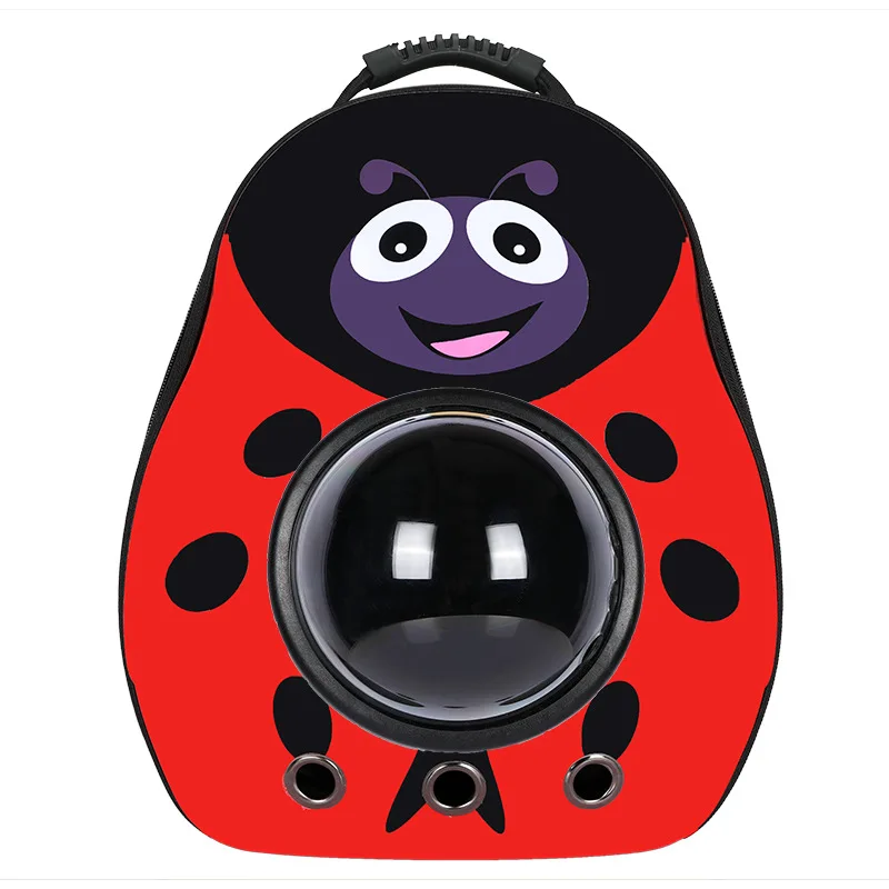 New Style Pet Convenient And Breathable Pet Bags Double Shoulder Cat Dog Space Capsule Bag Pet Backpack Supplies