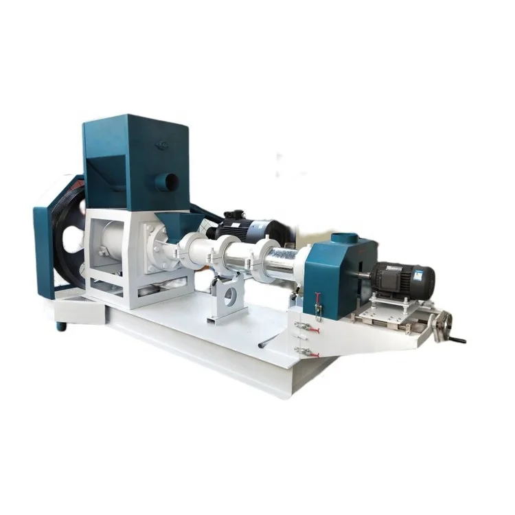 Wheat flour floating fish feed extruder machine