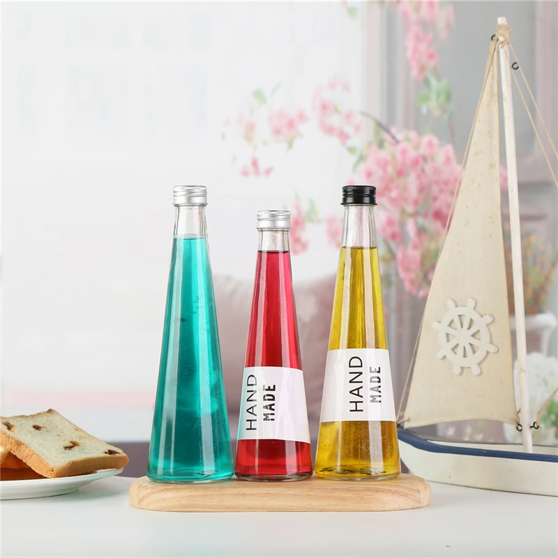 
Best Selling Quality Cold Brew Bottle Small Juice Bottle 350Ml Glass Bottle For Beverage 