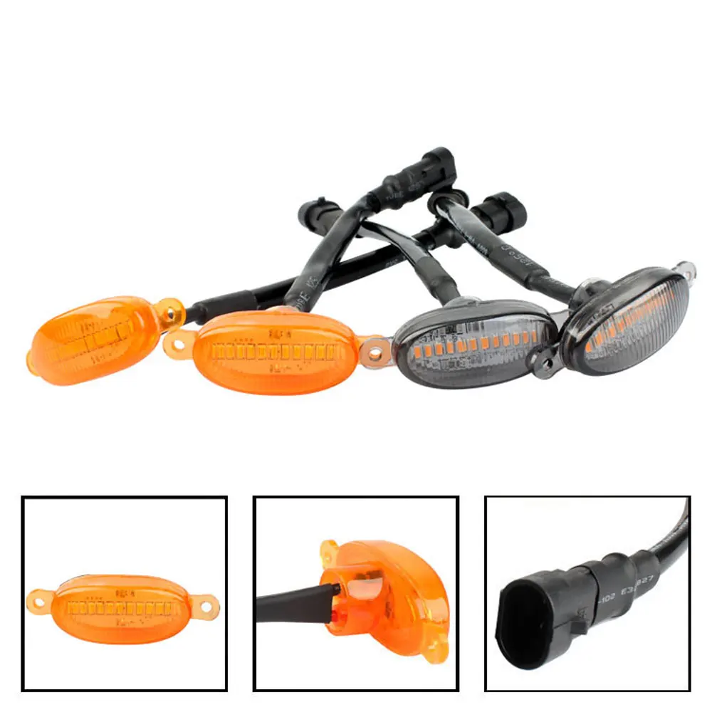 12V Universal 12LED Car Grille Highlighted light Small Yellow Light Modified Daytime Running Lights car accessories
