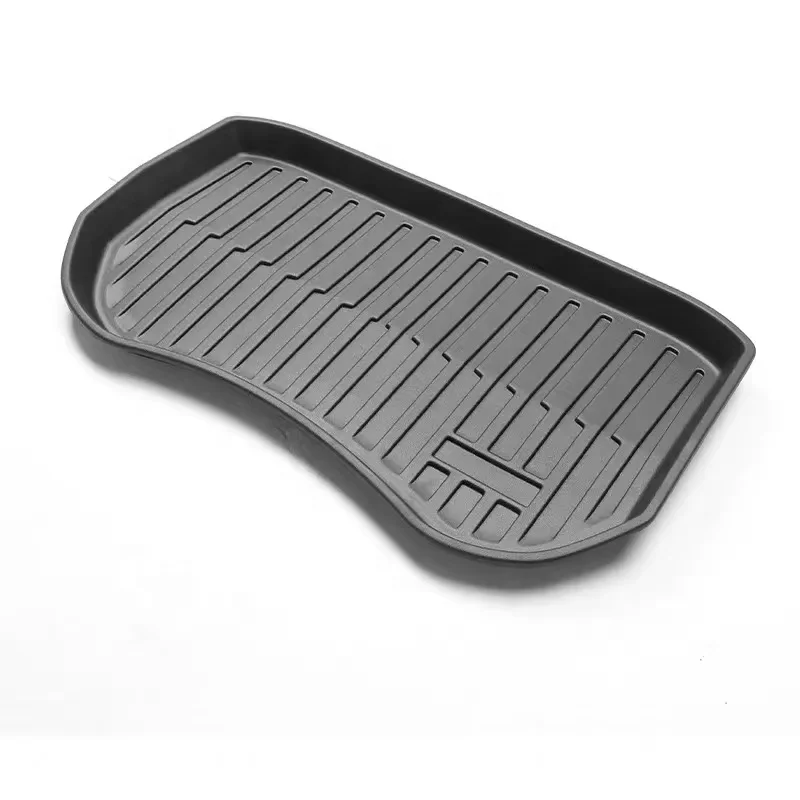 2021 For Tesla Model 3 Interior Car Accessories Parts 3-Pcs TPE Front Trunk Car Mats for Floor Position