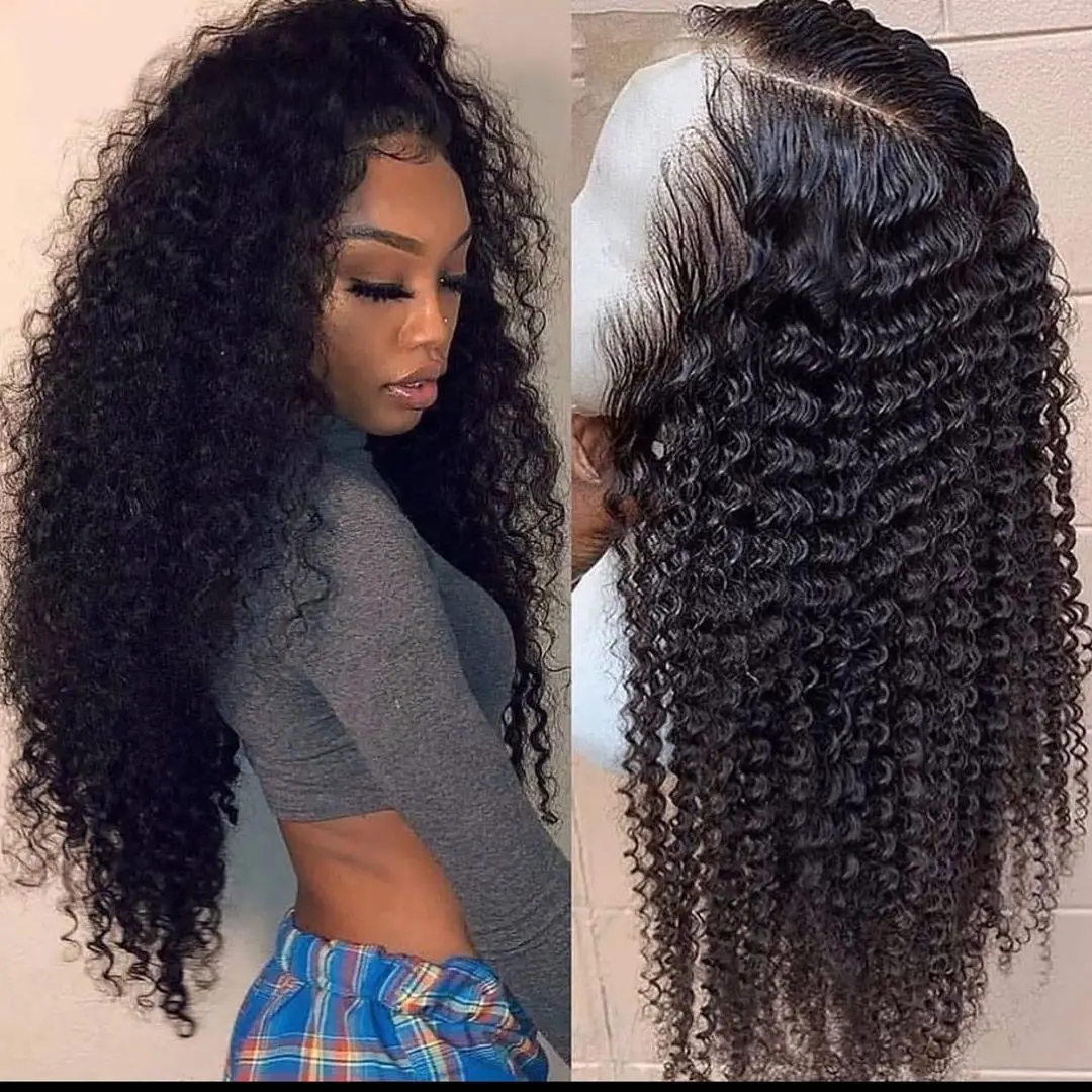 
Best Quality rose curl weave human virgin hair Deep Wave Bundles With Closure 