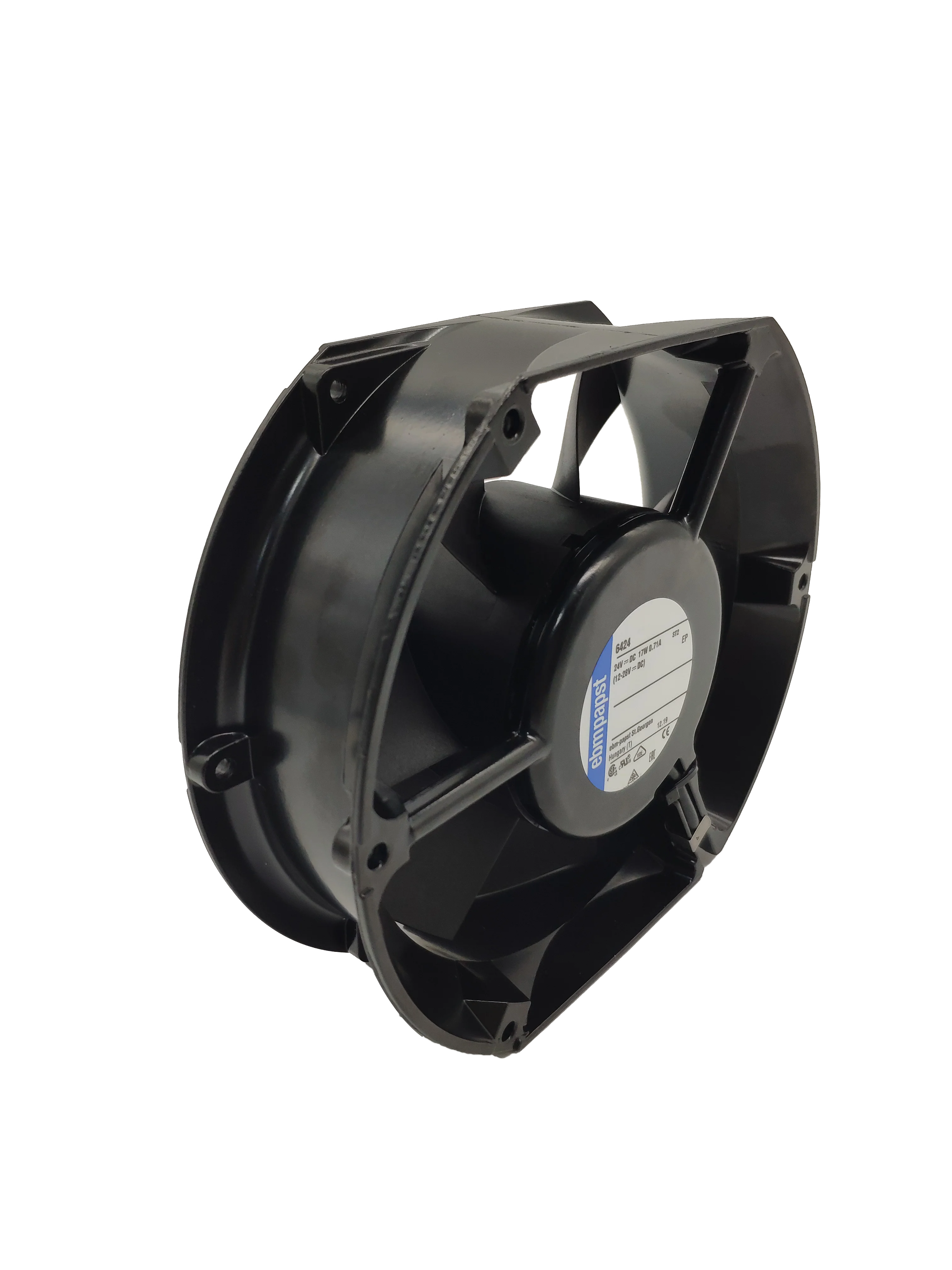 Size 150 x 172 x 51mm 24 V DC Air Flow 410m3/h 3400rpm  6424 Ebm Papst Inverter Cooling Fan