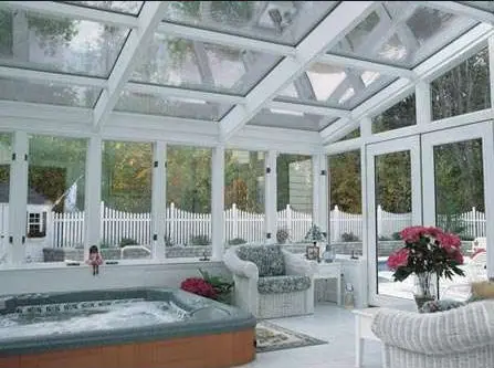 
gigantic glass house chinese gardenhouse green green house 