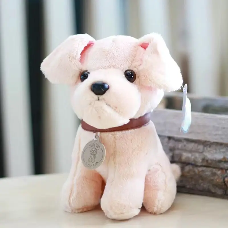 simulation dog plush toy ornaments catching machine doll Teddy dog Husky Schnauzer and other famous dog dolls
